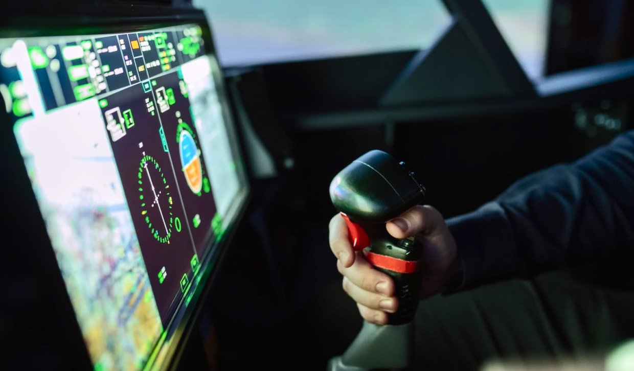 Darstellung einer digitalen Simulation komplexer technischer Prozesse